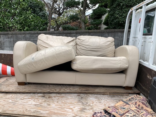 ソファー処分なら解体もできる足立区の本丸へ、お部屋から運搬｜その他方法